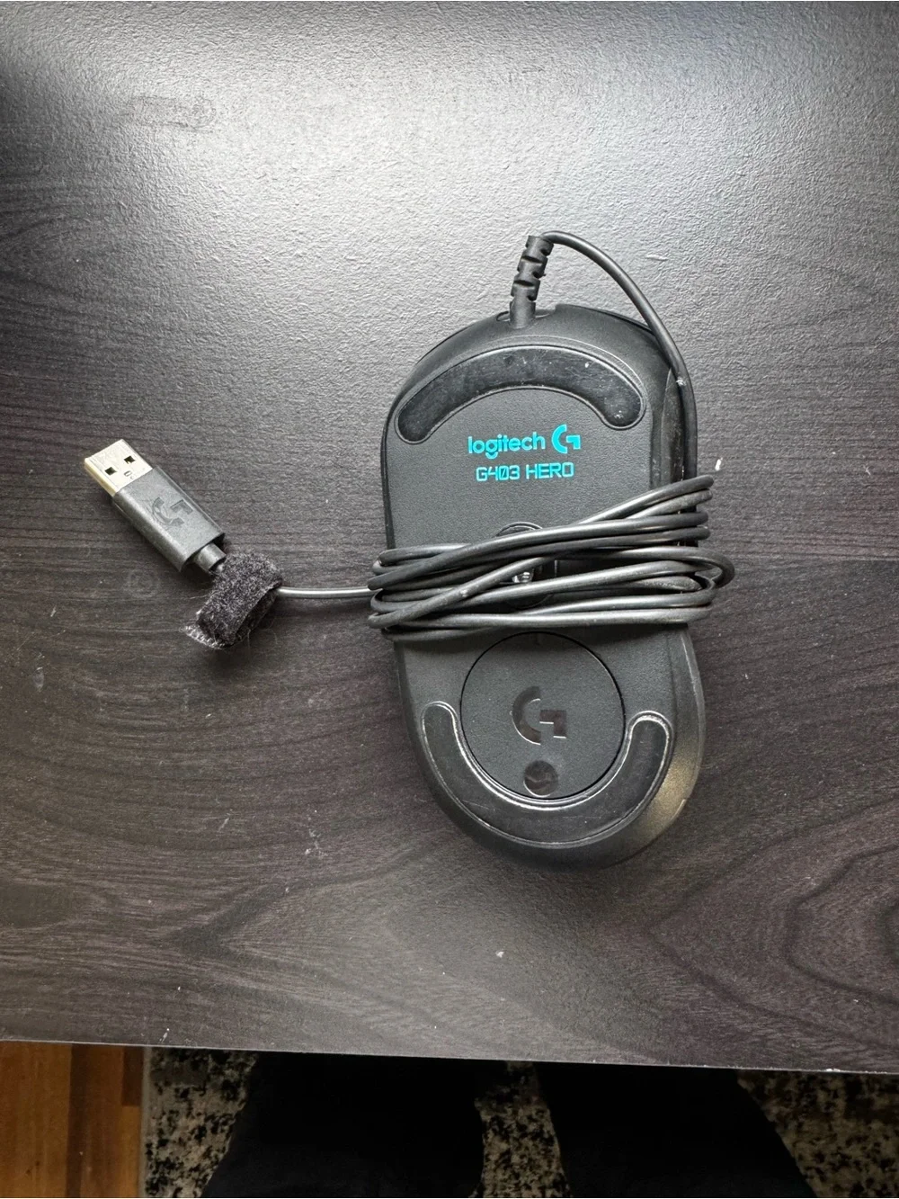 Logitech Black Wired Gaming Mouse